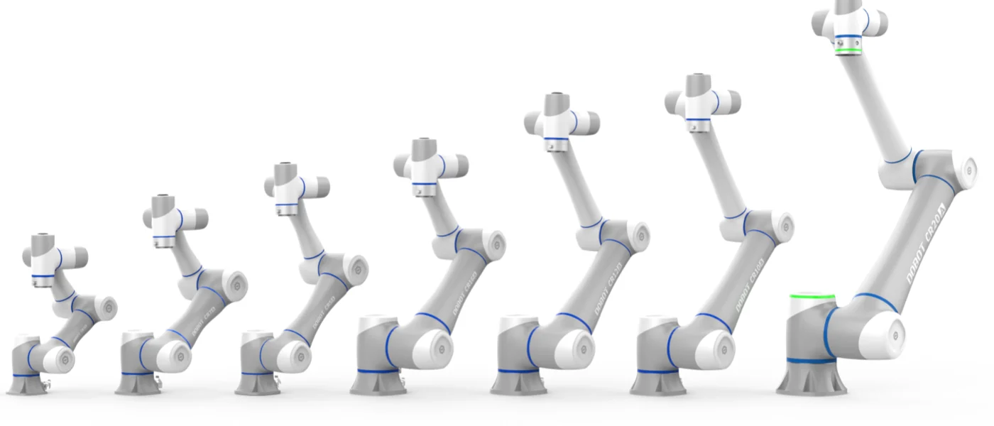 Dobot CR10A - Cobot-Familie Dobot CRA-Serie von CR3A bis CR20A - Rendering des Herstellers
